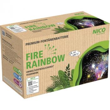 Fire Rainbow, 8er - Fontänenbatterie